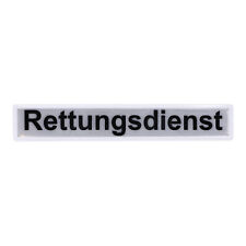 Rückenschild rettungsdienst 5 gebraucht kaufen  Apolda