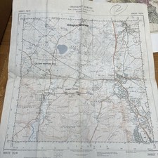 Vintage map sussex for sale  LONDON
