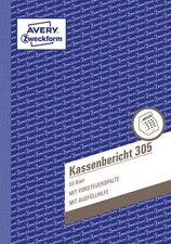 Zweckform kassenbericht 305 gebraucht kaufen  Anklam-Umland l