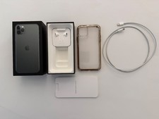 Apple iPhone 11 Pro Max verde meia-noite 256GB caixa e acessório apenas sem telefone comprar usado  Enviando para Brazil