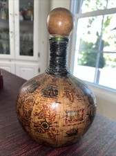 Vtg leather wrapped for sale  San Diego
