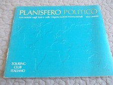 Planisfero politico touring usato  Senigallia