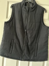 Black quilted gilet for sale  BOSTON