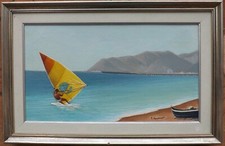 Dipinto olio riviera usato  Albissola Marina