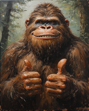 Sasquatch bigfoot artwork for sale  Addison