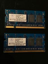 Memória RAM 1GB DDR2 NANYA PC4200 SO-DDR2 Notebook (2x512MB) comprar usado  Enviando para Brazil