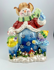 Snowman ceramic holiday for sale  Victoria