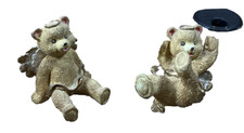 Bear figurines angel for sale  Spring Branch