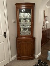 Corner display cabinet for sale  STOCKPORT