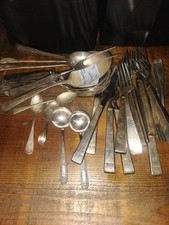 Lot vintage silverware for sale  Durham