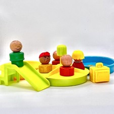 Móveis, playground vintage Fisher Price Little People para escola 923 comprar usado  Enviando para Brazil