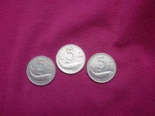 Monete lire delfino usato  Arezzo