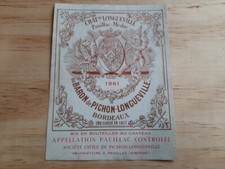 étiquette vin chateau d'occasion  Quimperlé