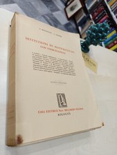 Bononcini onofri istituzioni usato  Palermo