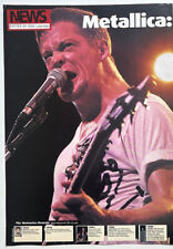 JASON NEWSTED - 2001 Full page UK magazine poster METALLICA, usado comprar usado  Enviando para Brazil