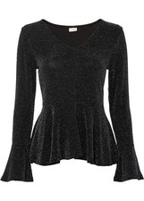 Langarmshirt tiefem ausschnitt gebraucht kaufen  Deutschland