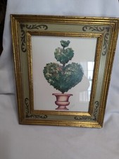 Framed topiary picture for sale  Morrisville