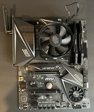 MSI MPG X570 GAMING EDGE WIFI + Ryzen 3 2300XCPU + 970 EVO 500GB NVMe + 16GB RAM comprar usado  Enviando para Brazil