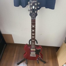 Guitarra elétrica Epiphone estilo SG vermelha #QO8TDC comprar usado  Enviando para Brazil
