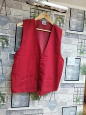 red waistcoat for sale  COTTINGHAM