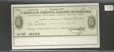 Miniassegni banca credito usato  Brescia