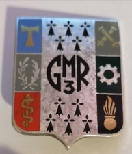 Gmr insigne militaire d'occasion  Essert