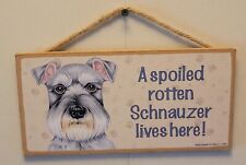 Schnauzer dog signs for sale  Plano