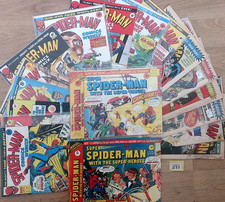 Spider man weekly. for sale  MACHYNLLETH