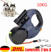 Doppelte einziehbare hundelein gebraucht kaufen  Aspisheim, Grolsheim