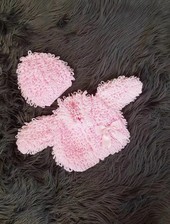 Hand knitted baby for sale  RHYL
