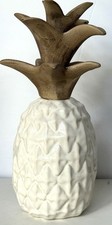 White ceramic pineapple for sale  Acworth