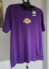Camiseta oficial LA Lakers roxo ácido NBA tamanho grande comprar usado  Enviando para Brazil
