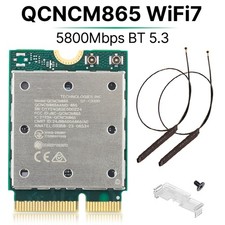 Usado, Intel Network AMD Win 11 M.2 WiFi 7 adaptador Bluetooth 5.3 cartão QCNCM865 tri-band comprar usado Usado, Intel Network AMD Win 11 M.2 WiFi 7 adaptador Bluetooth 5.3 cartão QCNCM865 tri-band comprar usado  Enviando para Brazil