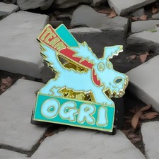 Vintage ogri pin for sale  TAMWORTH