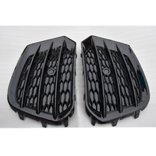 Par de grelha de farol de neblina preta grade frontal de favo de mel para Audi Q3 2016 2017 2018 comprar usado  Enviando para Brazil