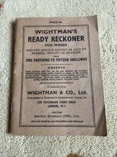 Rare wightman ready for sale  SOUTHEND-ON-SEA