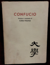Confucio ezra pound usato  Roma