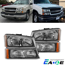 Faróis de substituição para Chevy Silverado Avalanche 1500 2500 3500 2003-2006, usado comprar usado  Enviando para Brazil