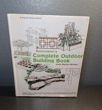 1975 Mid Century Modern architecture Outdoor Building Book Fence Furniture Patio comprar usado  Enviando para Brazil