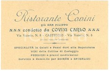 1920 casteggio ristorante usato  Milano