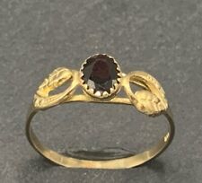 Granat ring 333er gebraucht kaufen  Berlin