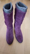 Bottes plissées daim d'occasion  Vannes