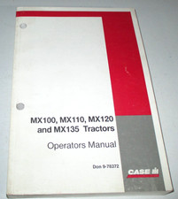 Manual do operador de trator Case IH MX100 MX110 MX120 MX135 ORIGINAL 9-78372 12-97 comprar usado Manual do operador de trator Case IH MX100 MX110 MX120 MX135 ORIGINAL 9-78372 12-97 comprar usado  Enviando para Brazil