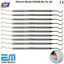 Usado, Instrumento odontológico Towner Jaquette Scaler U15/30 endodôntico palheta dupla extremidade X10 comprar usado  Enviando para Brazil