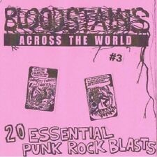 BLOODSTAINS ACROSS THE WORLD #3 comp 1977-1983 international punk rock rarities comprar usado  Enviando para Brazil