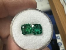 Coppia smeraldi naturali usato  Napoli