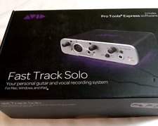 Sistema de gravação de música para guitarra/vocal: Fast Track Solo Avid Pro Tools Express  comprar usado  Enviando para Brazil