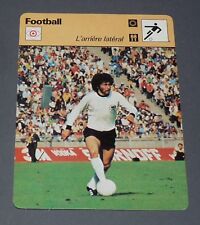 Fiche football 1974 d'occasion  Vendat