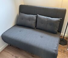 Grey double sofa for sale  BEDFORD