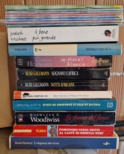Lotto libri romanzi usato  Teggiano